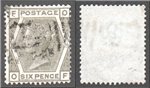 Great Britain Scott 62 Used Plate 16 - OF (P)